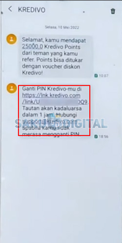 7 Buka Link Kredivo di SMS