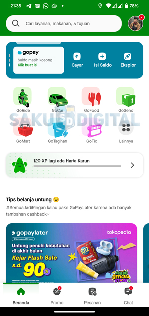 Pilih Menu Pesanan