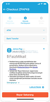 cara menggunakan jenius paylater