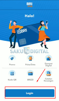 2 Login Akun BRImo