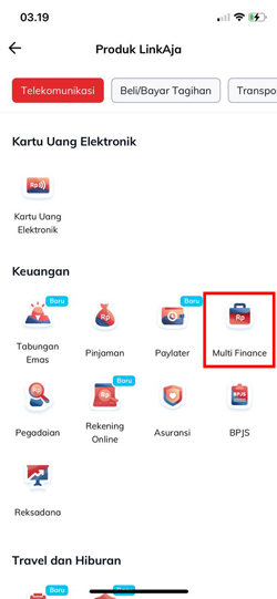 Pilih Multifinance