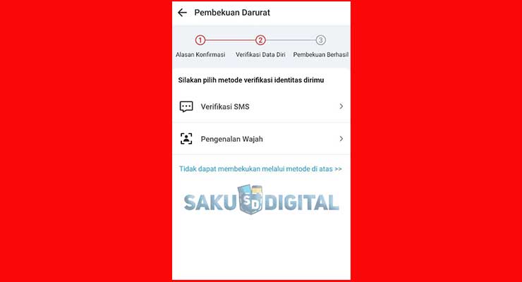 Lakukan Verifikasi Data Diri